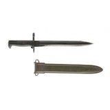 "WWII US 10"" Garand Bayonet (MEW3065)" - 1 of 2