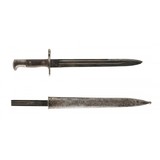 "1892 Krag Rifle Bayonet (MEW2980)" - 1 of 2