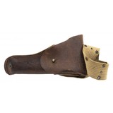 "WWI US Military 1911A1 Holster And Web Belt (MM1947)" - 6 of 6