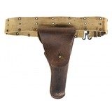 "WWI US Military 1911A1 Holster And Web Belt (MM1947)" - 1 of 6