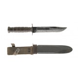 "WWII US Navy MK2 Fighting Knife (MEW3069)" - 1 of 2