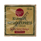 "WWII 12ga 2 3/4 Kleenbore Buck Shot (AM183)" - 1 of 2