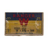 "12ga 2 5/8"" Winchester Ranger Shotgun Shells (AM176)" - 2 of 2