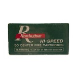 "22 Hornet Remington Partial Box (Am232)" - 1 of 2