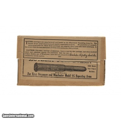 "30 Army Full Patch Collectable Unopened Box Ammo(AM227)"