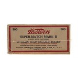 "22LR Super Match 40Gr Western Collectable Ammo (AM230)" - 2 of 2