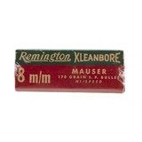 "8m/m Mauser Kleenbore Collector Ammo (AM237)" - 2 of 2