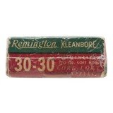 "30-30 Win. Remington Full Box Ammo (AM450)" - 2 of 2