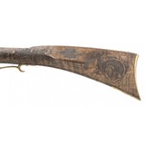 "Contemporary Flintlock Kentucky Rifle by St. Bery .45 Caliber (AL5916)" - 11 of 15