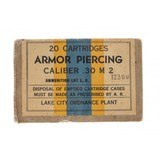 ".30 M2 Ball Armor Piercing LC12380 (AM453)" - 1 of 1