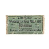 ".44 Central Fire Cartridges For 1873 Winchester (AM492)" - 1 of 2