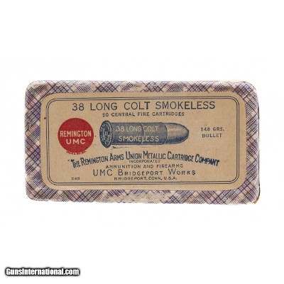 "38 Long Colt Collector Ammo (AM544)"