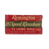 "22LR Hi Speed Kleanbore 50rds. (AM545)" - 1 of 2