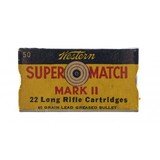 "22LR Western Super Match MKII Vintage Ammo (AM552)"