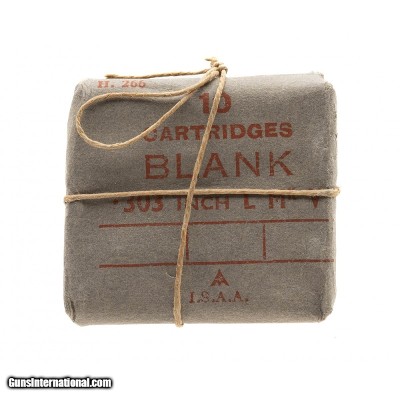 ".303 British Blank Cartridges Pack of 10 (AM564)"