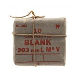 ".303 British Blank Cartridges Pack of 10 (AM563)" - 1 of 1