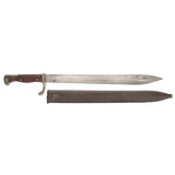 "WWI German Military Butcher Blade Bayonet (MEW3005)" - 1 of 2