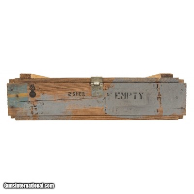 "US Wooden 4.2"" Shell Mortar Crate (MM2183)"