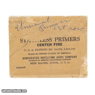 "Winchester Stainless Primers (AM580)"
