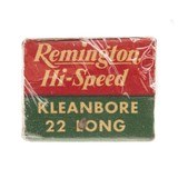 "22 Long Remington Hi Speed Kleanbore (AM583)" - 3 of 3