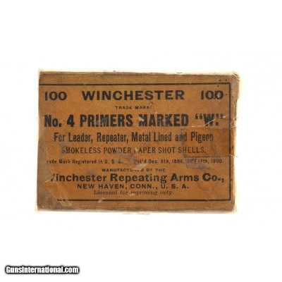 "Winchester No 4 Primers (AM579)"