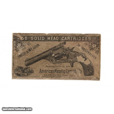 ".38-100 Revolver Solid Head For S&W (AM601)"