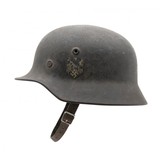 "WWII GermanArmy M40 Helmet (MM2219)" - 5 of 7
