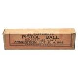 "45 1911 Pistol Ball Frankford Arsenal (AM596)" - 1 of 1