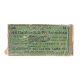 "44 Caliber S&W American By Winchester (AM617)" - 1 of 2
