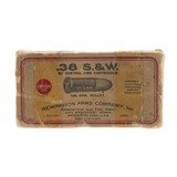 ".38 S&W CF Remington UMC Vintage Ammo (AM605)" - 1 of 2