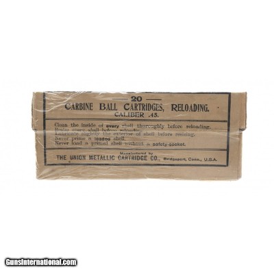 "Carbine Ball Cartridges, Reloading Caliber .45.(AM634)"