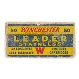 "22LR Winchester Leader Staynless Vintage Ammo (AM638)" - 1 of 2
