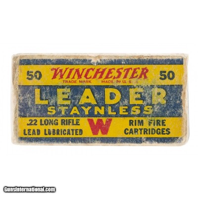 "22LR Winchester Leader Staynless Vintage Ammo (AM638)"