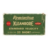 ".22 Short Kleanbore RF (AM645)" - 1 of 3