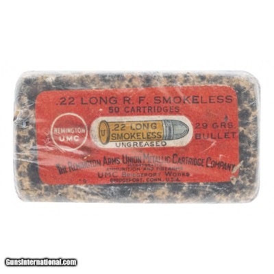 ".22 Long Smokeless RF By UMC (AM655)"