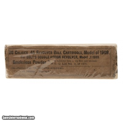 ".45 Revolver Ball Model 1909 (AM663)"