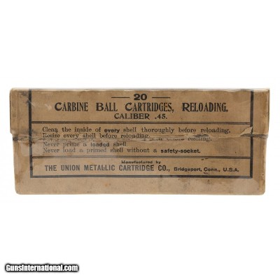 "45-70 Carbine Ball Cartridges (AM675)"