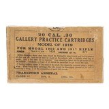 ".30 Caliber Gallery Practice Cartridges (AM693)" - 1 of 2