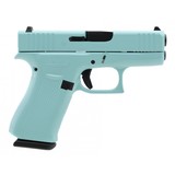 "Glock 43X Gen. 5 'Robin Egg Blue' 9mm (NGZ2743) NEW" - 1 of 3