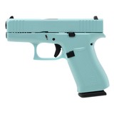 "Glock 43X Gen. 5 'Robin Egg Blue' 9mm (NGZ2743) NEW" - 2 of 3