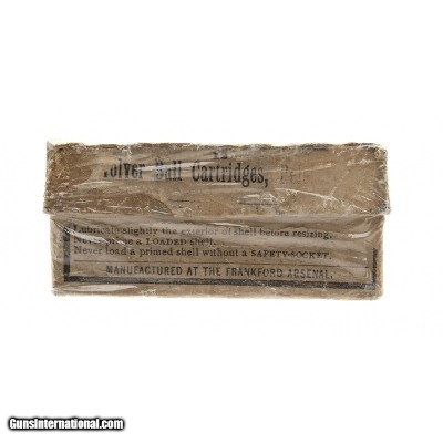 "Revolver Ball Cartridges From Frankford Arsenal (AM705)"