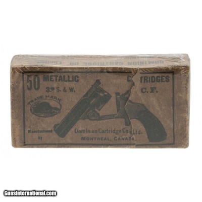 "Empty Box,.32S&W By Dominon (AM719)"