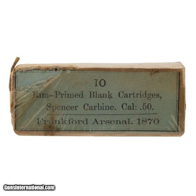 ".50 Caliber Spencer Carbine Rim-Primed BLANK (AM715)"