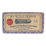 "38 Long Colt Smokeless Central Fire Cartridges (AM723)" - 1 of 2