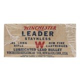 ".22LR Winchester Leader Staynless RF Brick (AM726)" - 1 of 2