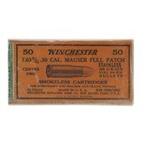 "7.63m\m .30cal. Mauser Full Patch (AM728)" - 1 of 1