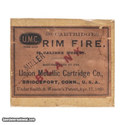 "58 Caliber Musket Rim Fire BLANKS (AM760)"