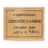 "6rds Caliber .30M6 Grenade Carbine (AM746)" - 1 of 2