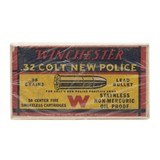 ".32 Colt New Police Empty Box (AM750)" - 1 of 1