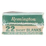 ".22 Short BLANKS Kleanbore (AM751)" - 2 of 2